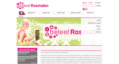 Desktop Screenshot of beleefrosmalen.nl