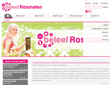 Tablet Screenshot of beleefrosmalen.nl